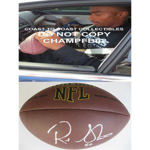 ROD STREATER,OAKLAND RAIDERS,SIGNED,AUTOGRAPHED,NFL FOOTBALL,COA,WITH PROOF
